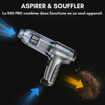 D50 PRO – L'Aspirateur Sans Fil Ultime, 72h d’Autonomie